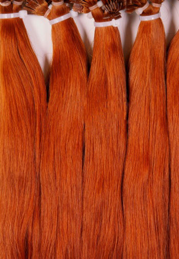 палитра цветов волос для наращивания - 130 Медно-красный