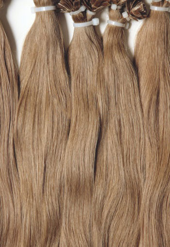 палитра цветов волос для наращивания - 14 Светлый пепельно-русый